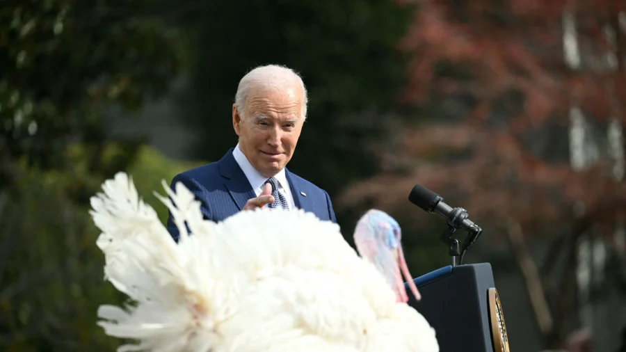 President Biden Pardons a Pair of Turkeys for Thanksgiving