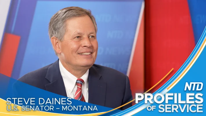 Sen. Steve Daines on Bipartisan Friendships and Servant Leadership | NTD’s Profiles of Service