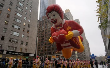 Macy’s Thanksgiving Day Parade: Big Balloons and Wet Weather