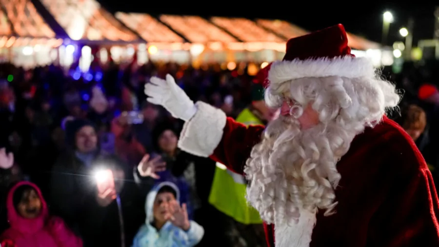 Santa’s Annual Train Visit Delivers Hope and Magic to One Corner of Coal Country