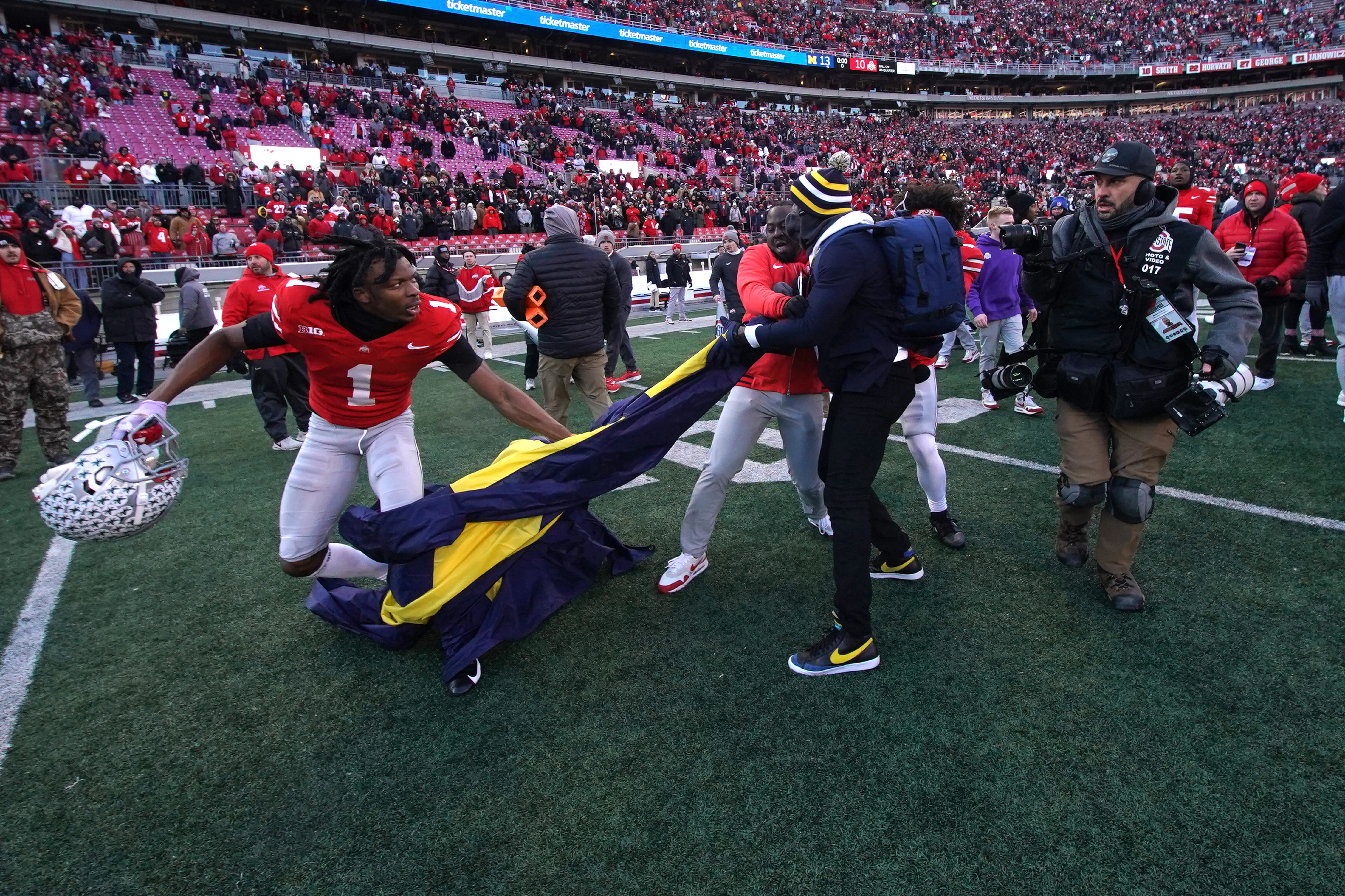 Michigan, Ohio State Fined $100,000 for Postgame Melee