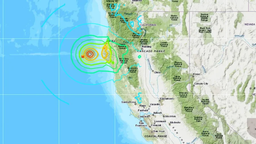 7.0-Magnitude Earthquake Strikes Off Coast of Northern California; Tsunami Warning Issued 7.0-Magnitude Earthquake Strikes Off Coast of Northern California; Tsunami Warning Issued