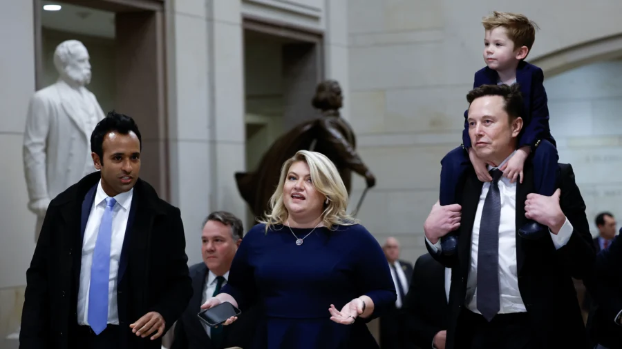 Musk and Ramaswamy Meet With GOP Lawmakers About DOGE Plans