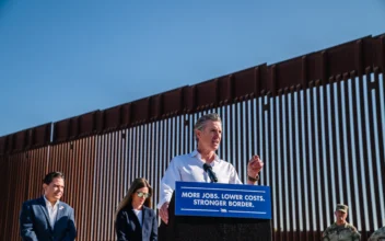 Newsom Visits California–Mexico Border