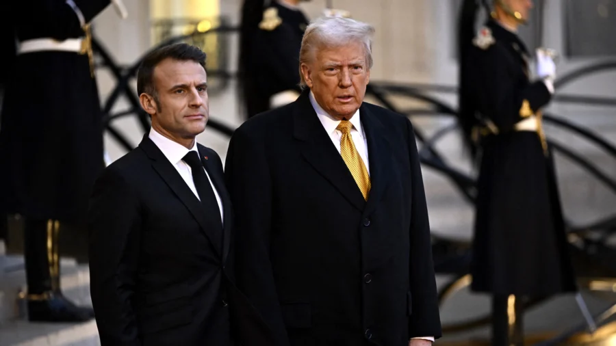 Macron Meets Trump and Zelenskyy