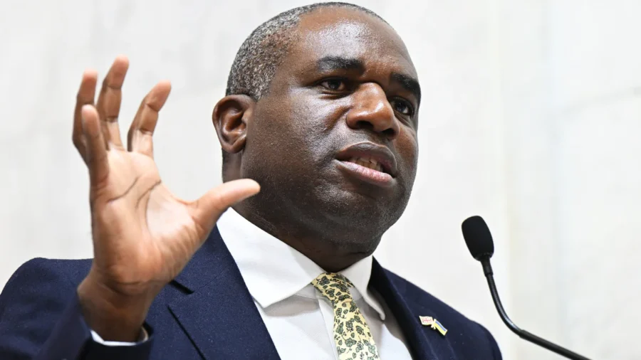 British Foreign Secretary David Lammy Makes Statement on Syria