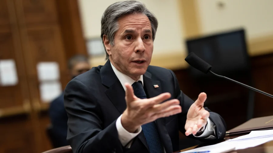 Blinken Faces House Foreign Affairs Committee on Afghanistan Withdrawal