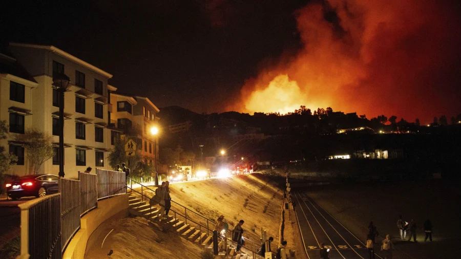 Fire Danger Diminishes in Southern California Even as Crews Continue to Battle Malibu Blaze