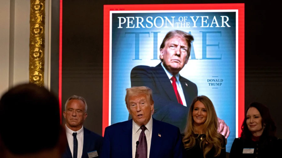 Trump Named Time’s ‘Person of the Year’ for Second Time in Less Than a Decade