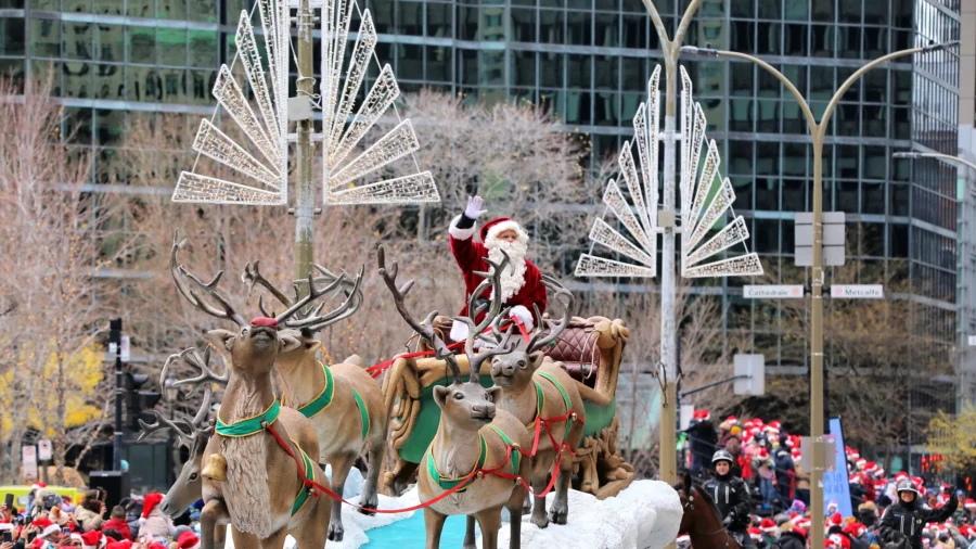 Montreal Showcases Historic Santa Claus Parade to Kick Off Holiday Season