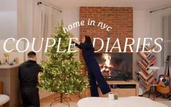 Cozy Couple Routine: His & Her Skincare, Christmas Holiday Decor, Learning Korean