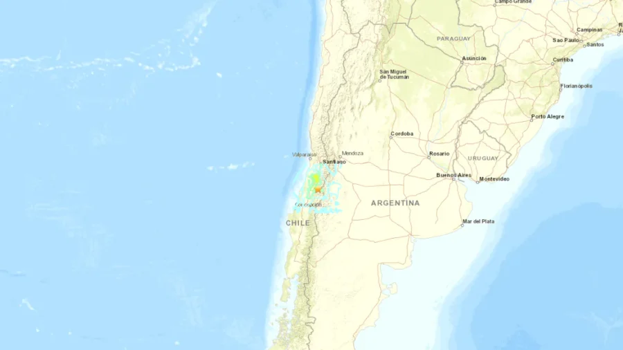 Magnitude 6.4 Earthquake Shakes Chile but No Reports of Damage