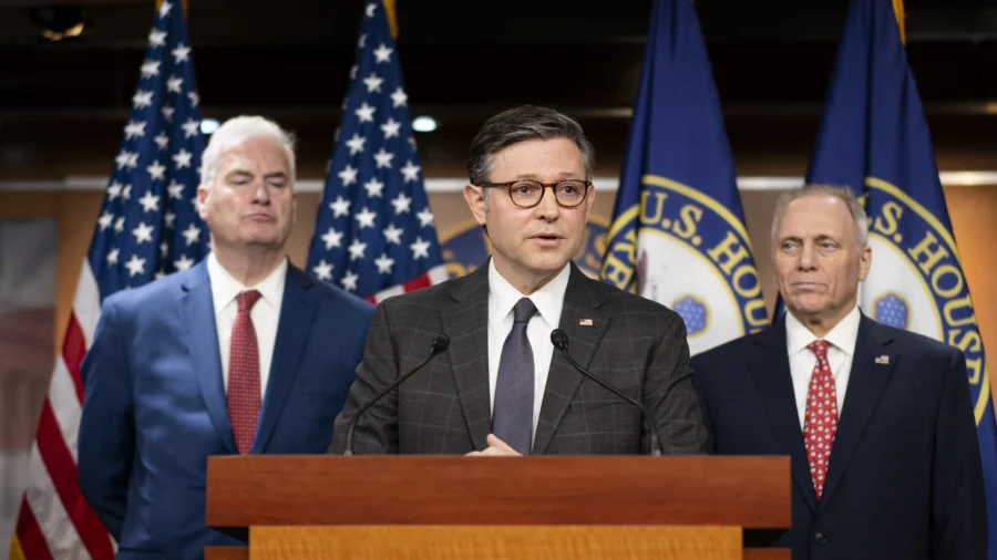 House Speaker Johnson, GOP Leadership Hold Post-Meeting Press Conference
