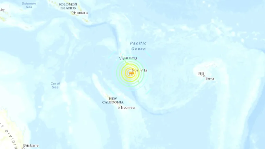 Magnitude 7.3 Earthquake Hits Pacific Island Nation of Vanuatu