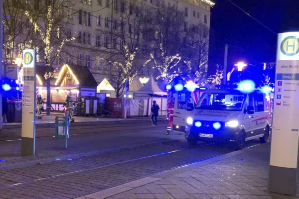 At Least 2 Dead, 60 Injured After Car Plows Into German Christmas Market