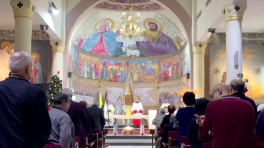 Displaced Christians Celebrate Christmas in Gaza