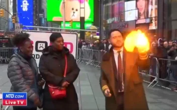 People Bid Good Riddance to the Year in Times Square