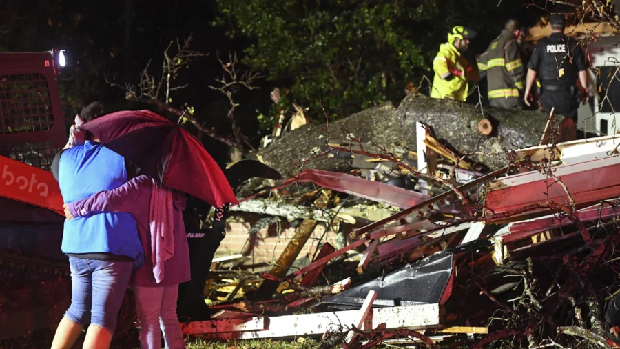 Tornadoes Touch Down in Texas and Mississippi, Killing 2 and Injuring 6 Others