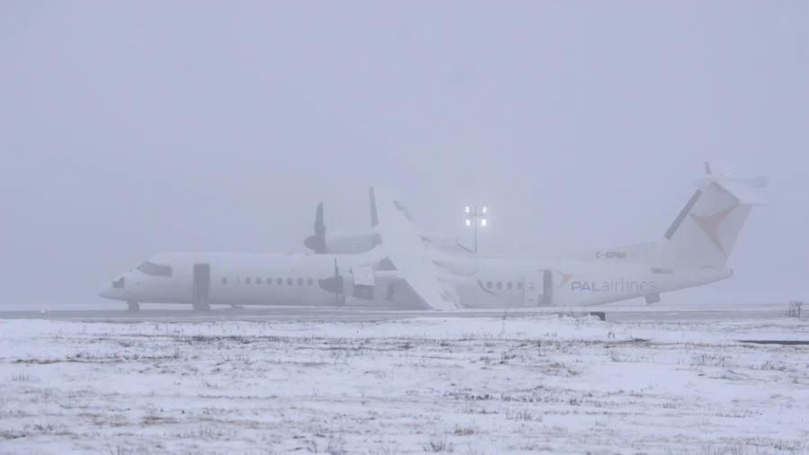 Flights Temporarily Suspended at Halifax Airport After Airplane Landing Incident