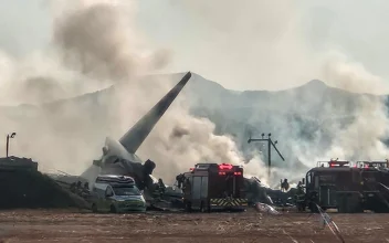 Close View of the Jeju Air Crash Site at South Korea’s Muan Airport