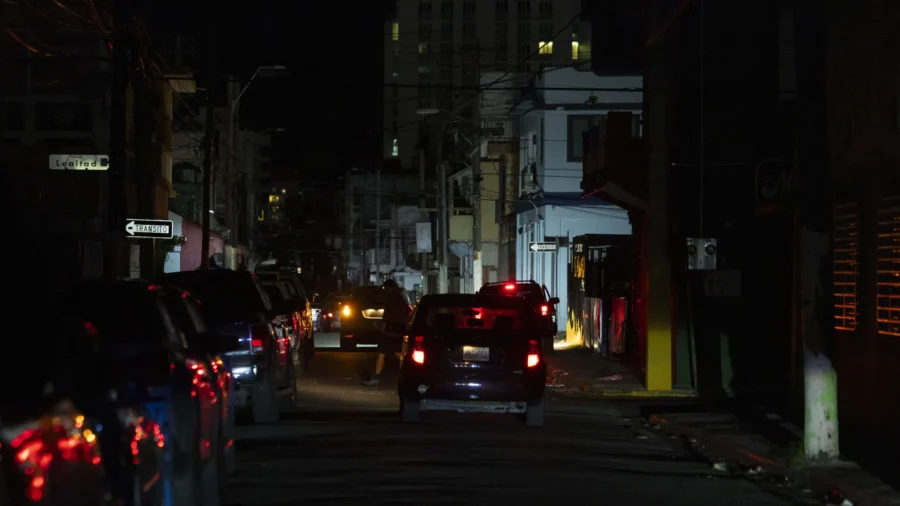 Nearly All of Puerto Rico Is Without Power on New Year’s Eve