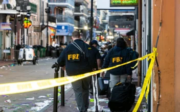 Street Scene After Deadly Truck Attack in New Orleans