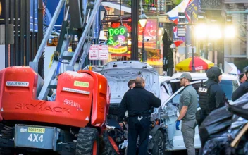 Street Scene After Deadly Truck Attack in New Orleans Kills 15