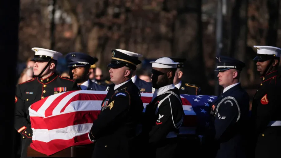 Carter’s Casket Travels From Atlanta to Washington