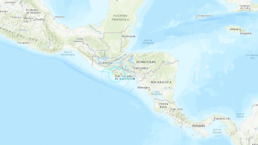 5.8-Magnitude Earthquake Shakes El Salvador but There Are No Initial Reports of Damage