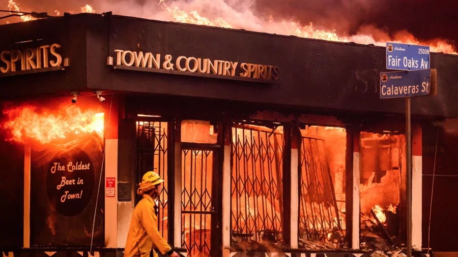 20 Arrested for Looting During Los Angeles Fires