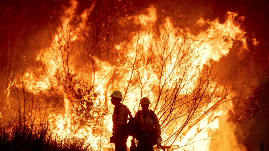 Los Angeles County Officials Hold Briefing Update on Massive Wildfires