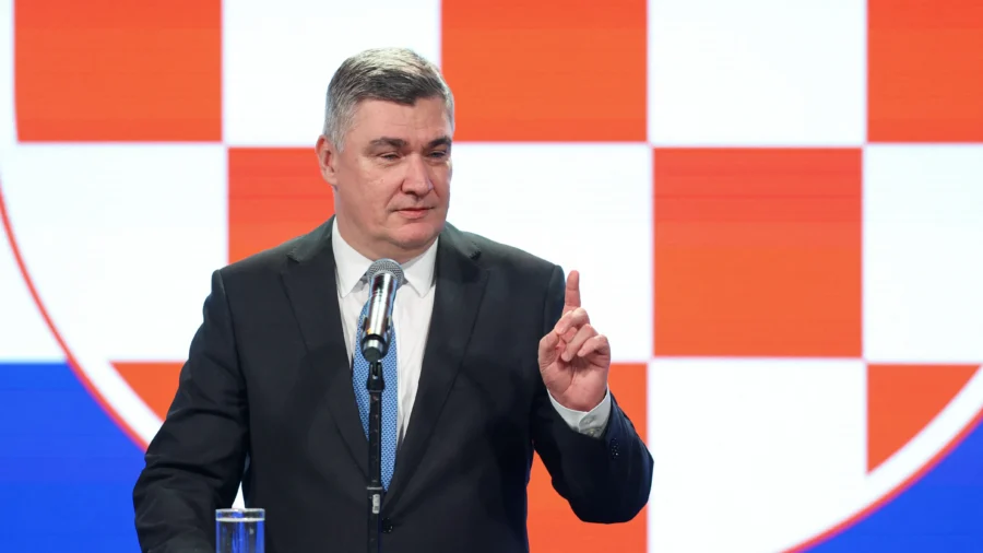 Croatia’s Milanovic to Win Presidential Vote, Preliminary Result Shows