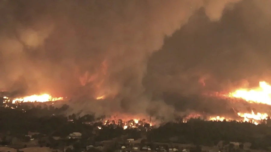 Fire Tornadoes Are Risk Under California’s Extreme Wildfire Conditions