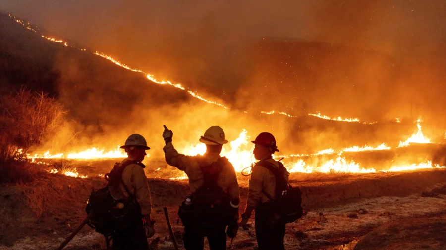 Los Angeles Officials Give Update on Wildfire Response