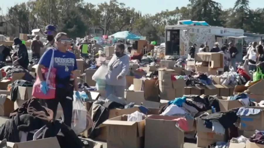 Relief Efforts Aid Thousands Displaced by LA Fires
