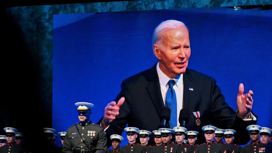 Biden Receives Armed Forces Farewell Ceremony, Harris Signs Ceremonial Desk