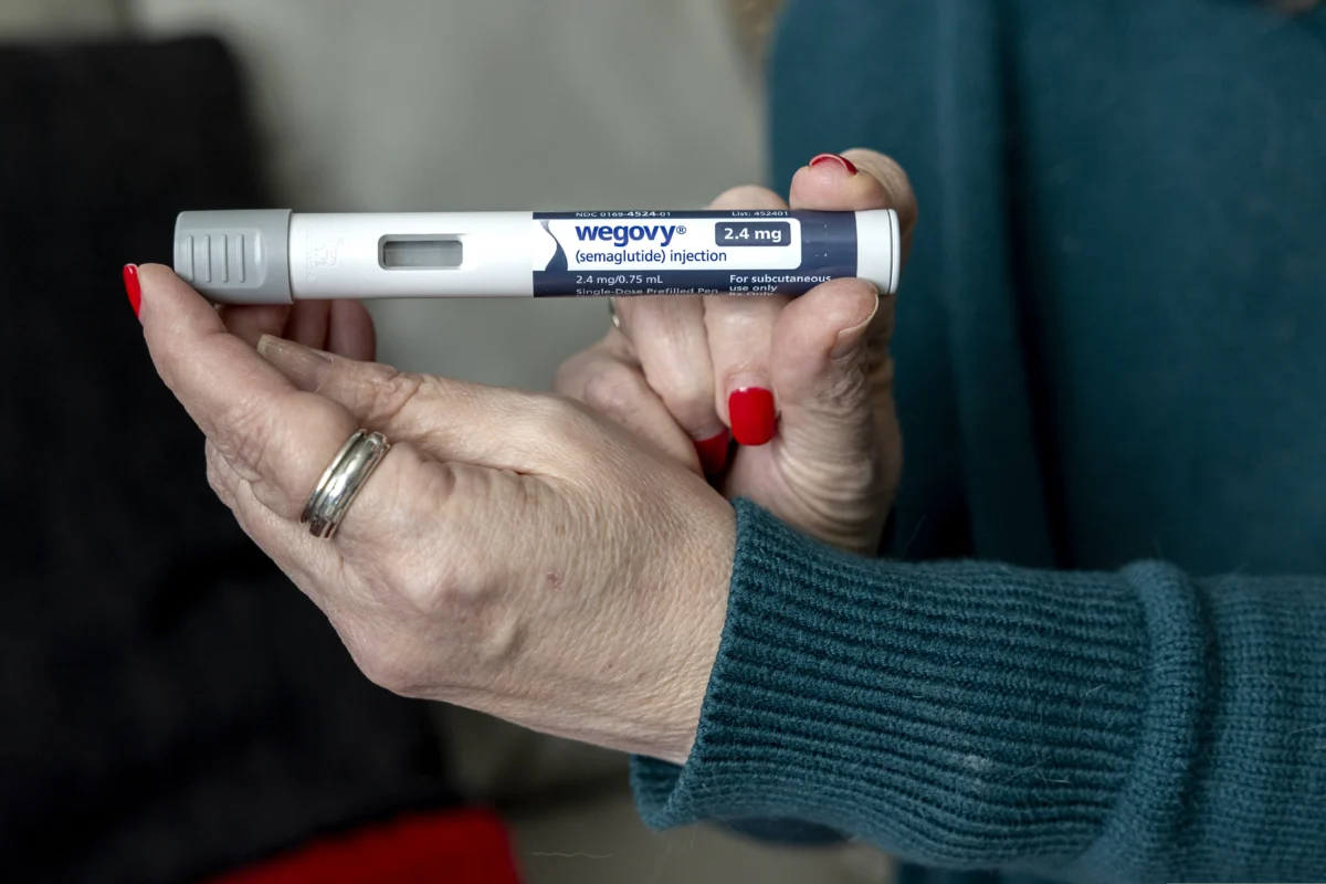 A dosage of Wegovy in Front Royal, Va., on March 1, 2024. (Amanda Andrade-Rhoades/AP Photo)
