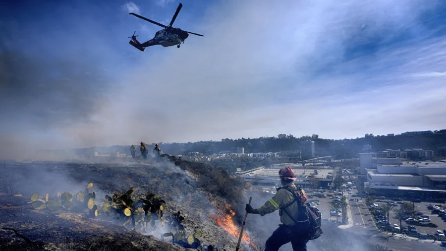 New Wildfires Break Out as Warnings for Dangerous Winds Extended in Southern California