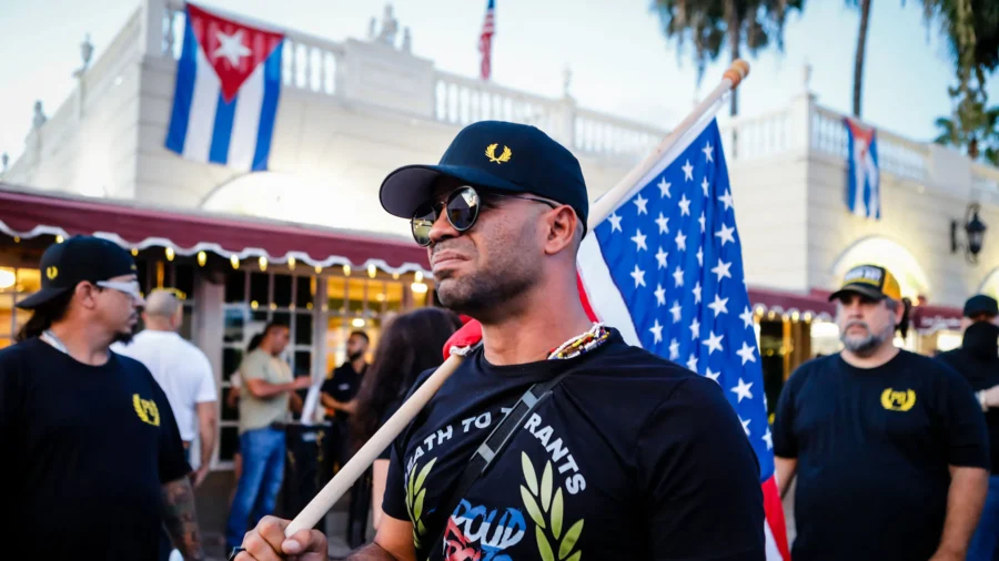 Ex-Proud Boys Leader Enrique Tarrio Returns to Miami After Prison Release