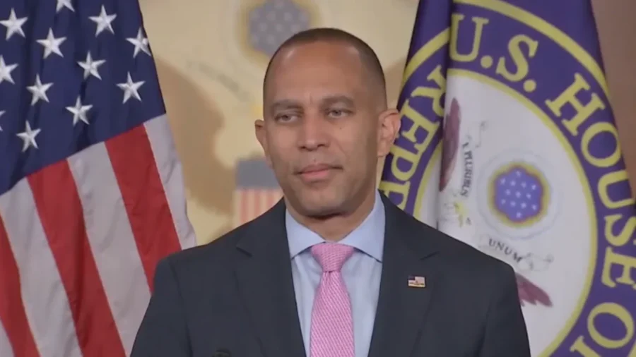House Democratic Leader Jeffries Holds Weekly Press Conference