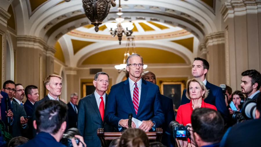 Senate Republican Leadership Hold Press Conference