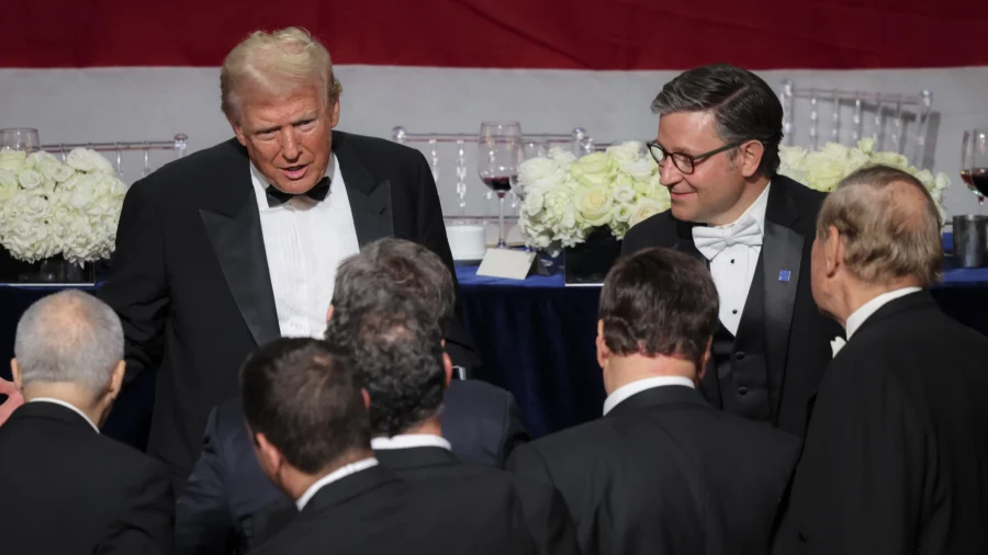 National Prayer Breakfast Is Held With Speaker Johnson and President Trump