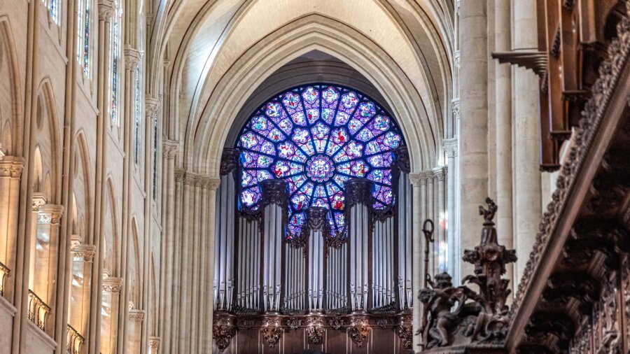 French Association Takes Legal Action Against Notre Dame's New Contemporary Windows