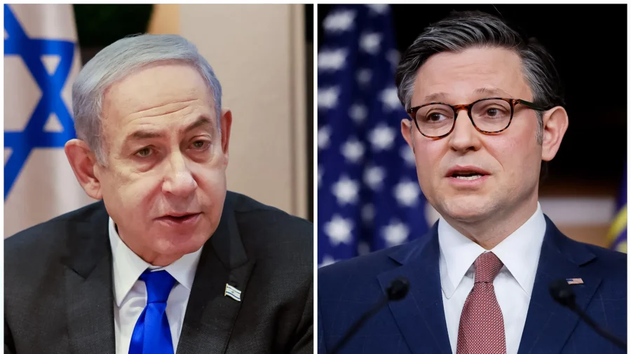 LIVE: Speaker Johnson, Netanyahu Hold Press Conference