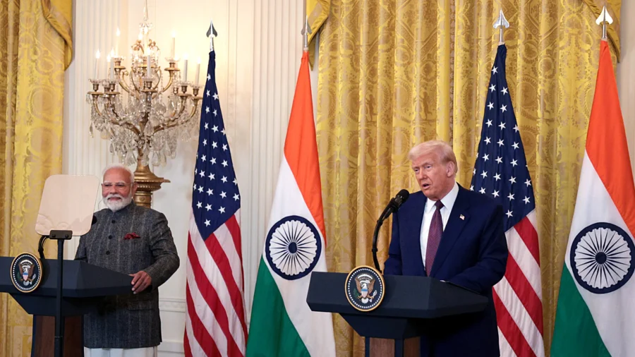 Trump, Modi Commit to Boosting Trade and Defense Ties