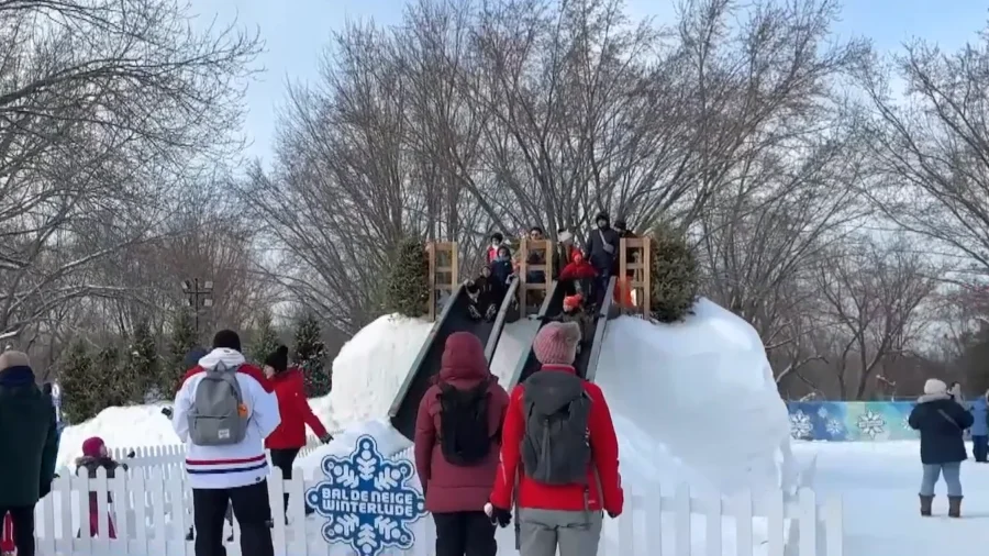 Canadian Winter Festival 'Winterlude' Comes to a Close in Ottawa