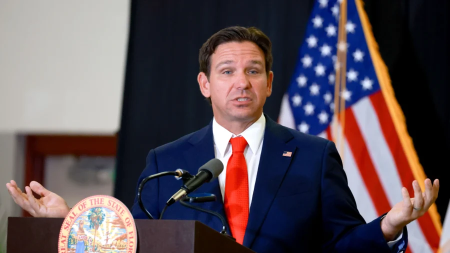 Florida Gov., DHS Hold Joint Press Conference on Border Security