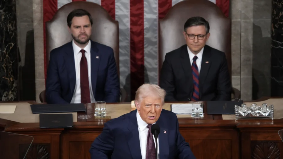 Trump Highlights DOGE Cuts, Tariff Policy, Ukraine in Address to Congress