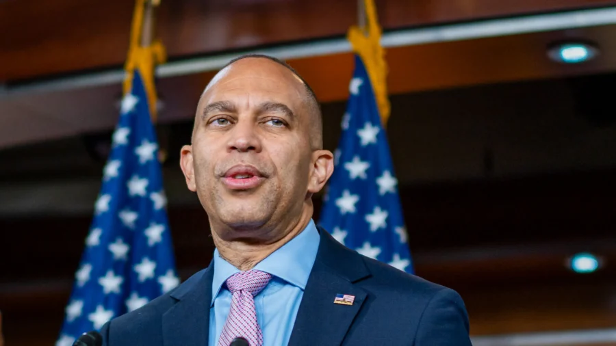 House Minority Leader Jeffries Holds Weekly Press Conference