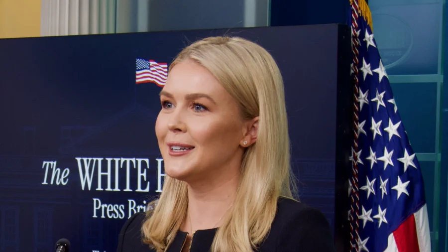 White House Holds Press Briefing With Karoline Leavitt